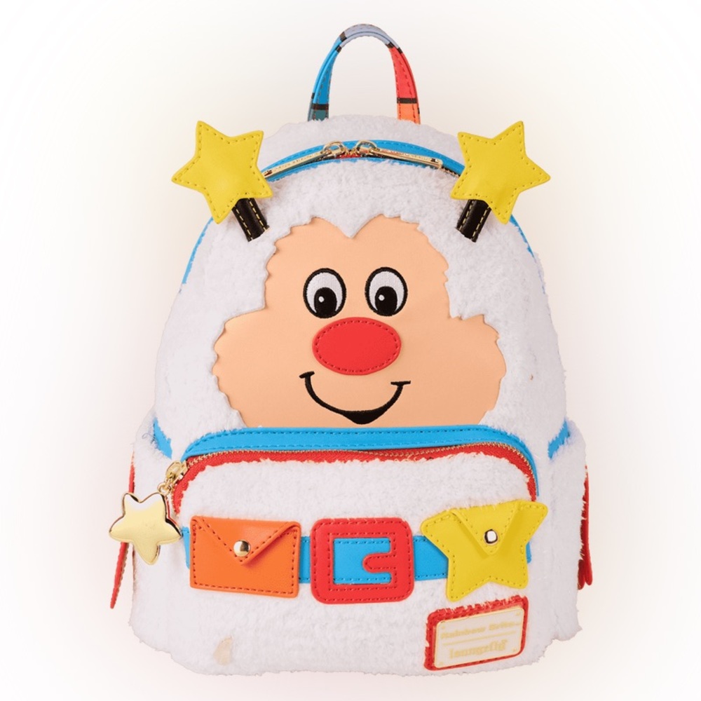 Loungefly Rainbow Brite Twink Plush Cosplay Light Up Mini Backpack - Picture 5 of 13
